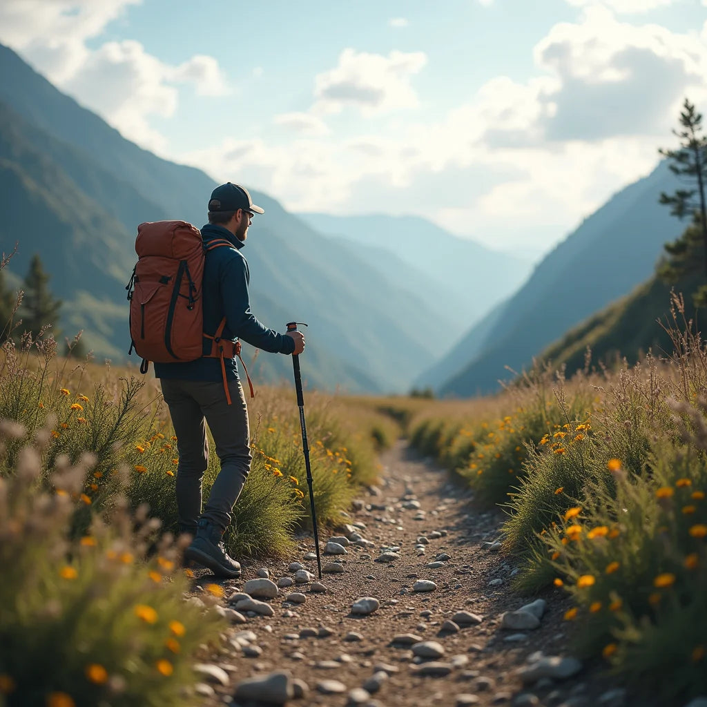 Trekking Poles For Hiking - Step Lighter on Every Trail with Trekking Poles for Hiking