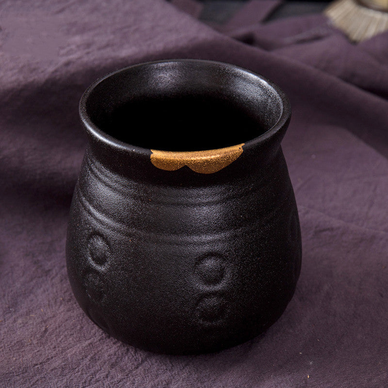 Japanese Ceramic Chopstick Holder and Storage Basket