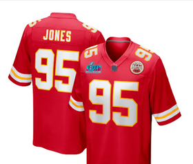 NFL Chiefs Mahomes #15 Red Super Bowl LVII Jersey