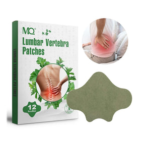 MQ 12 Count Lumbar Patches Heat Patches for Lumbar Lumbar Relief Patches Warming Herbal Patches Long-Lasting Relief for for Lumbar Knee Back Neck Shoulder