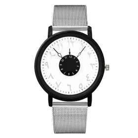 Ultra-thin Mesh Belt Casual Watch for Men & Women