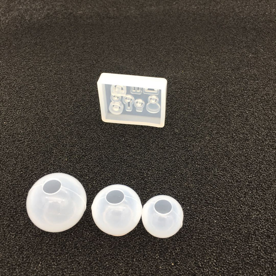 Silicone Crystal Resin Sphere Mold for Creative Ashtray