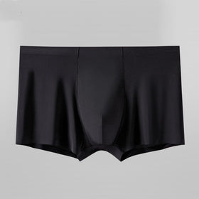 Comfortable and Breathable Men's Elastic Boxer Shorts