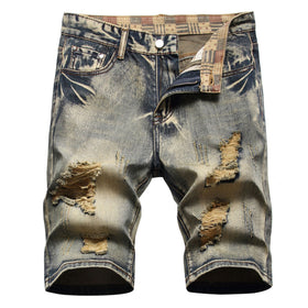 Trendy Men's Summer Slim Fit Five-Point Shorts