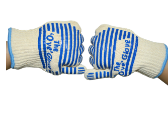 High-Temperature Silicone BBQ Heat Resistant Gloves