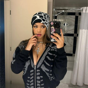 Women's Plush Knitted Hat for Winter Warmth
