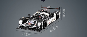 Children's Educational Building Block Race Car Toy 919
