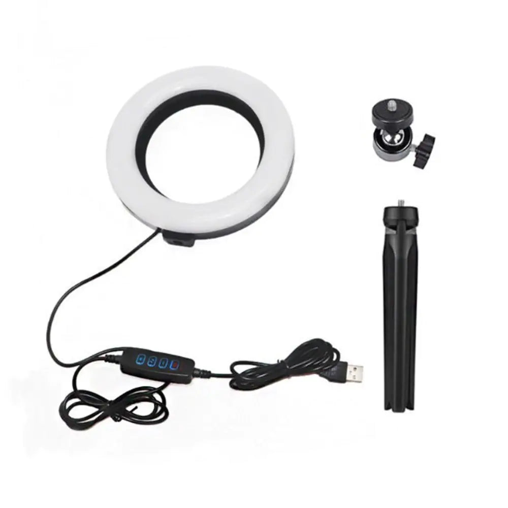 6-Inch Desktop Ring Light for Live Streaming and Makeup - Joomcy