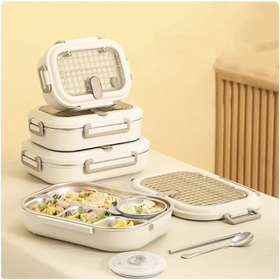 304 Stainless Steel Microwaveable Bento Box