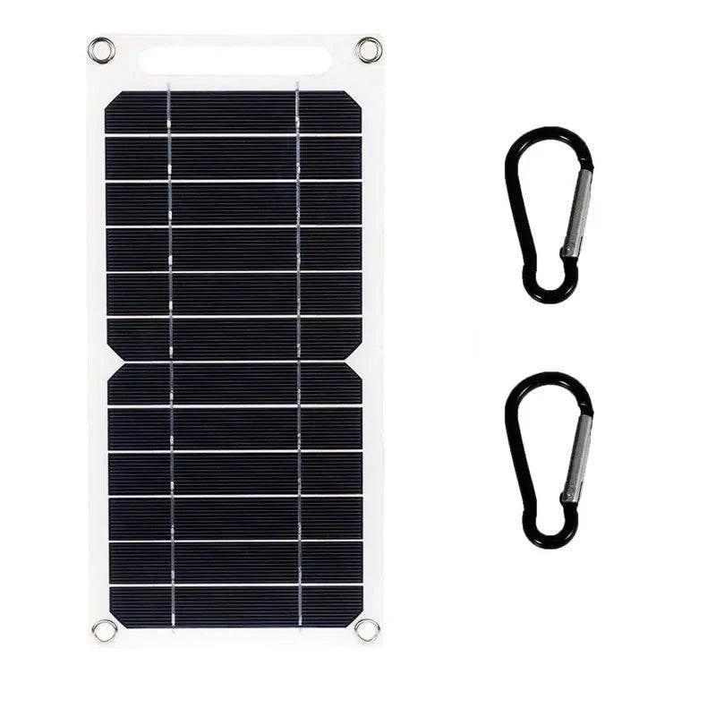 30W Solar Panel USB 5V Solar Cell Outdoor Hike Battery Charger System Solar Panel Kit Complete for Mobile Phone Power Bank Watch - Joomcy