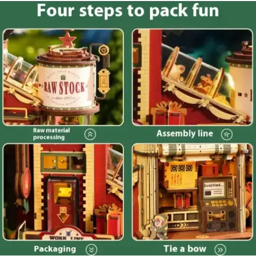3D Puzzle Wooden Assembly Block Toy