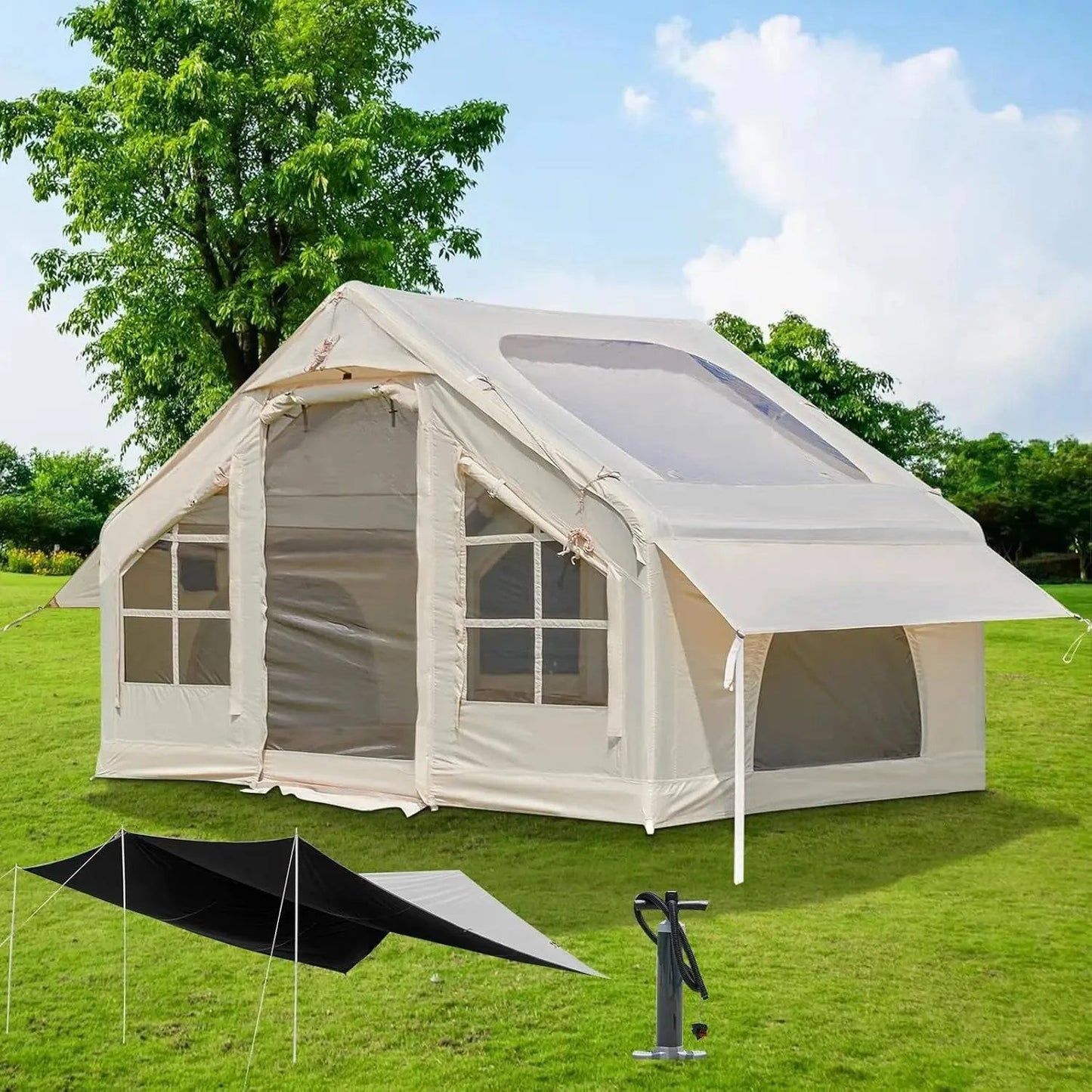 4-6 person Inflatable Camping Tent - Joomcy