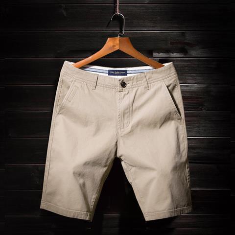Men's Casual Cotton Five-Point Slim Fit Shorts