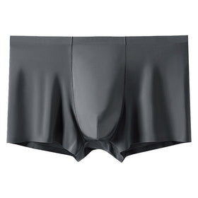 Comfortable and Breathable Men's Elastic Boxer Shorts