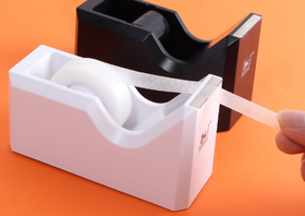 Mini Transparent Tape Cutter for Office Use