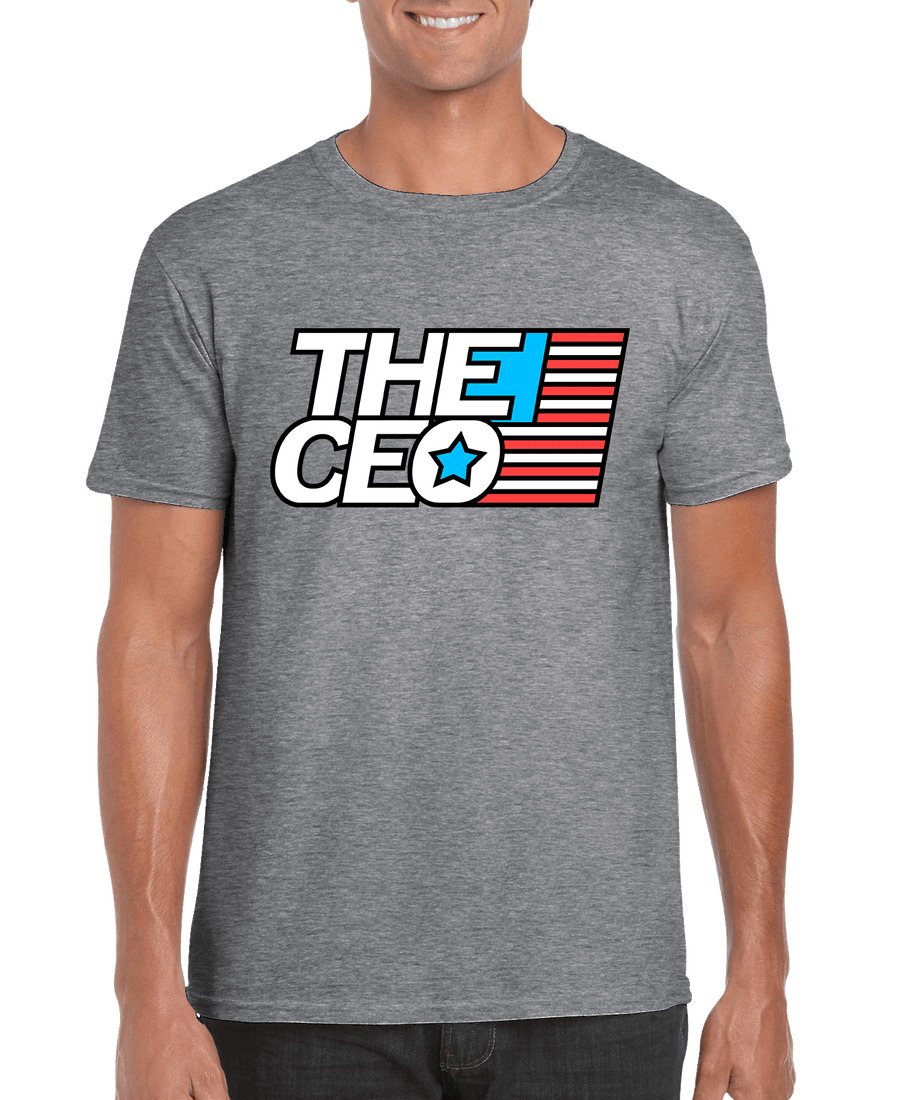 American Flag The CEO Men's T-shirt