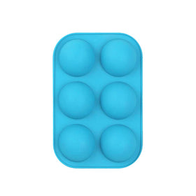 Silicone Semi Sphere Baking Mold for 3D Cupcakes