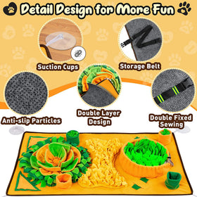 Pet Snuffle Mat for Dogs and Cats Interactive Toy