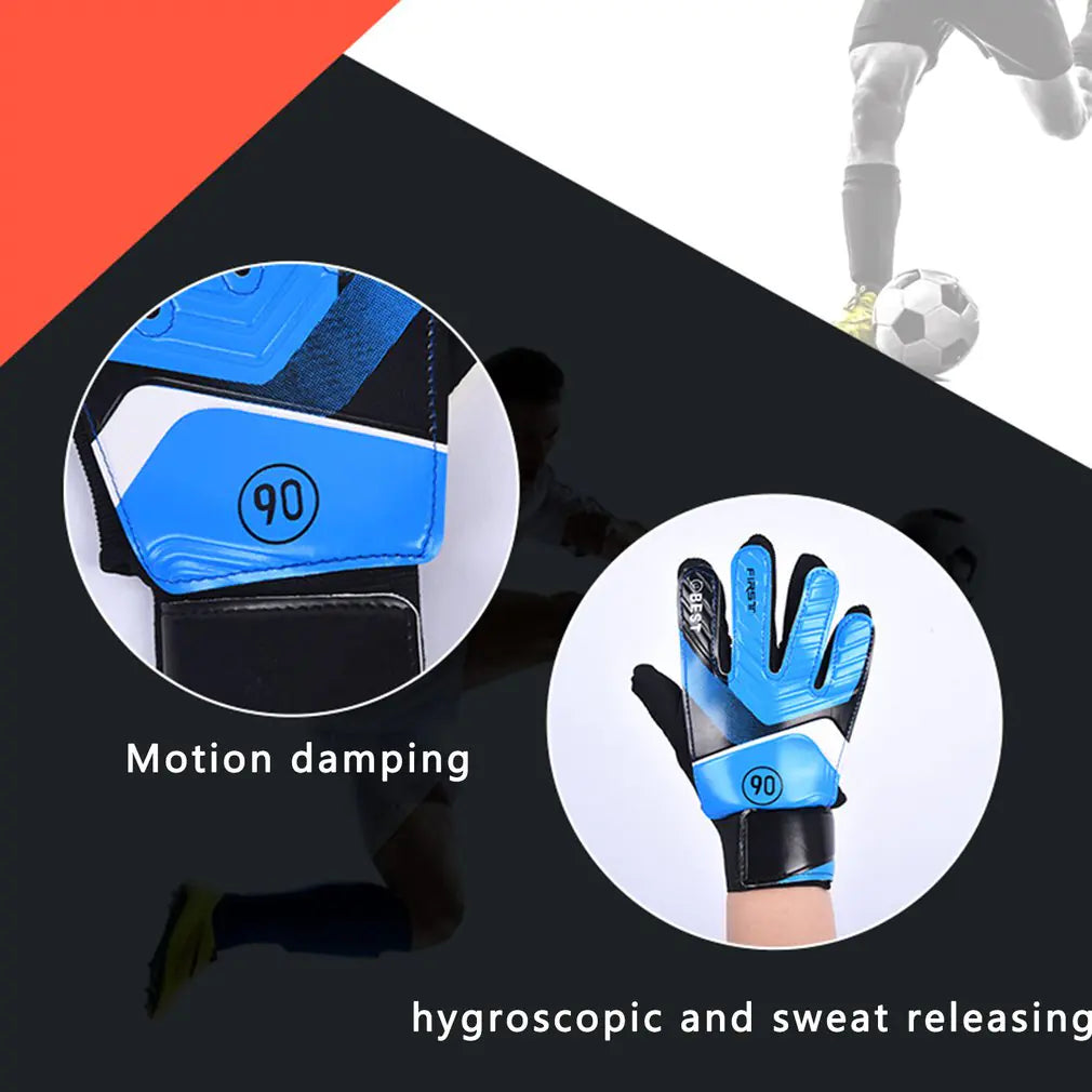 Children's Football Goalkeeper Anti-Slip Latex Gloves - Joomcy