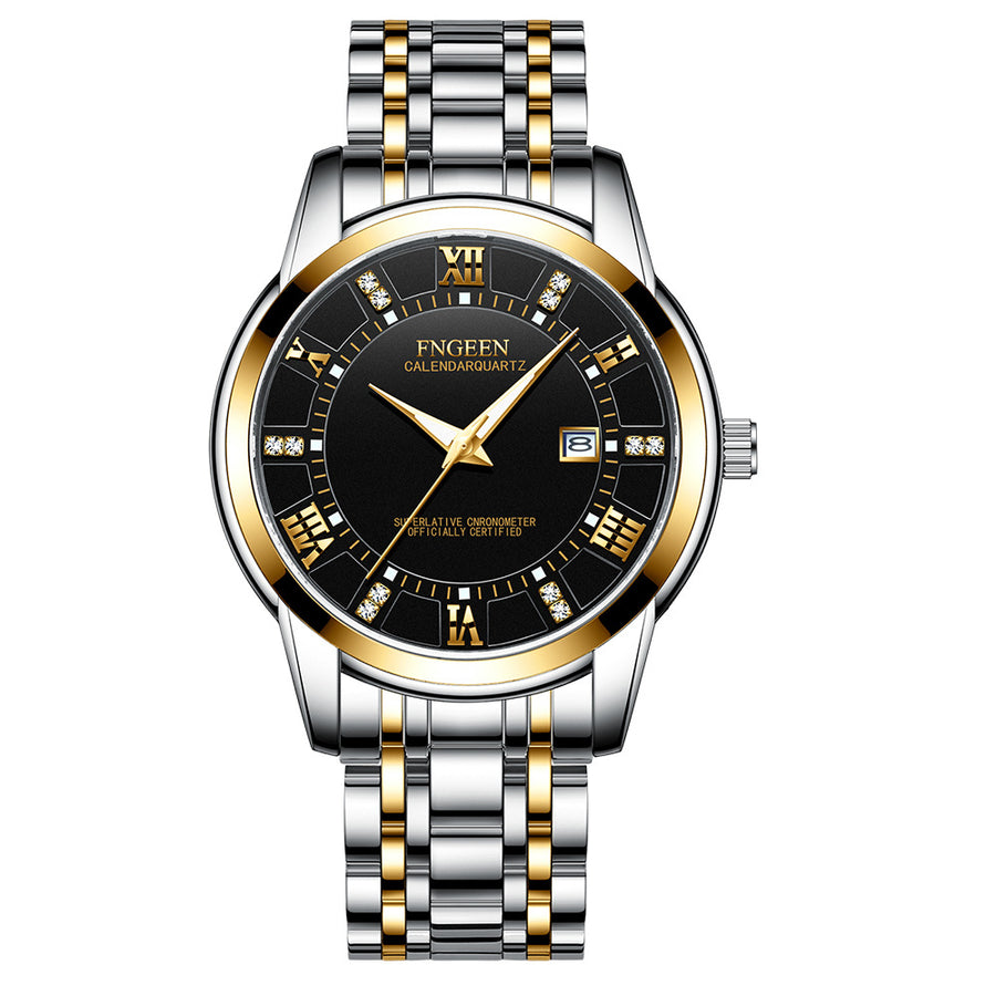 Men's Ultra-thin Waterproof Quartz Business Watch