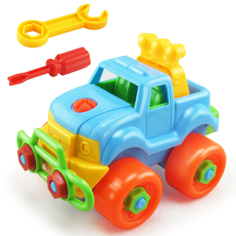 Children's Educational Buildable Plastic Block Toy