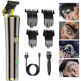 Professional Cordless Hair Clipper and Beard Trimmer