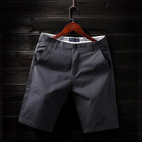 Men's Casual Cotton Five-Point Slim Fit Shorts