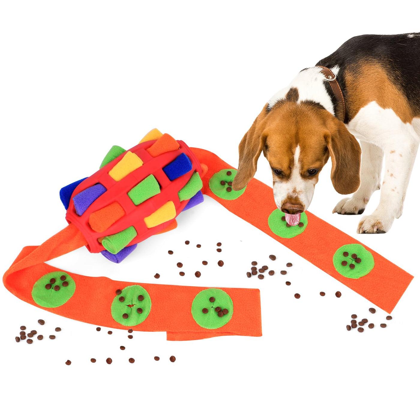 TWOPER Interactive Dog Toys Snuffle Ball for Dogs - Dog Enrichment Toys for Boredom and Stimulating - Dog Treat Dispenser for Small Medium and Large Breed Dogs and Cat
