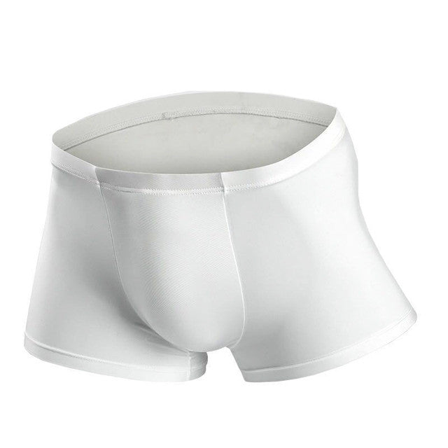 Comfortable and Breathable Men's Elastic Boxer Shorts