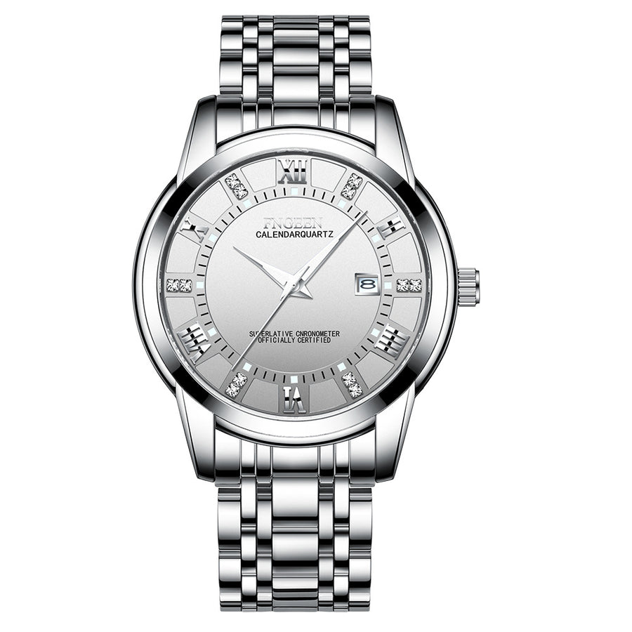 Men's Ultra-thin Waterproof Quartz Business Watch