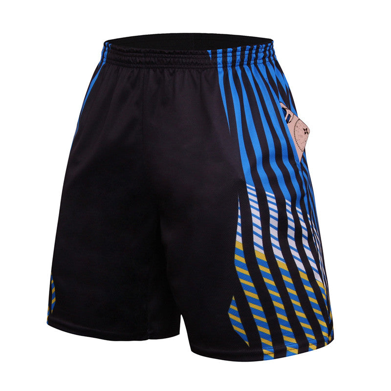 Men's Loose Five-Point Beach Shorts for Sports