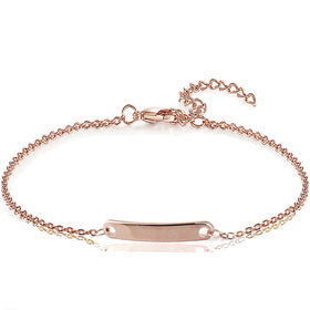 Personalized Engraved Stainless Steel Name Bracelet