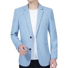Men's Slim Fit Business Casual Blazer for Spring/Fall