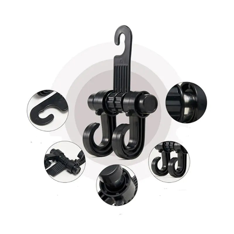 Multifunctional Car Hook for Seat and Trash Storage - Joomcy