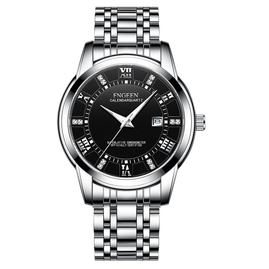 Men's Ultra-thin Waterproof Quartz Business Watch