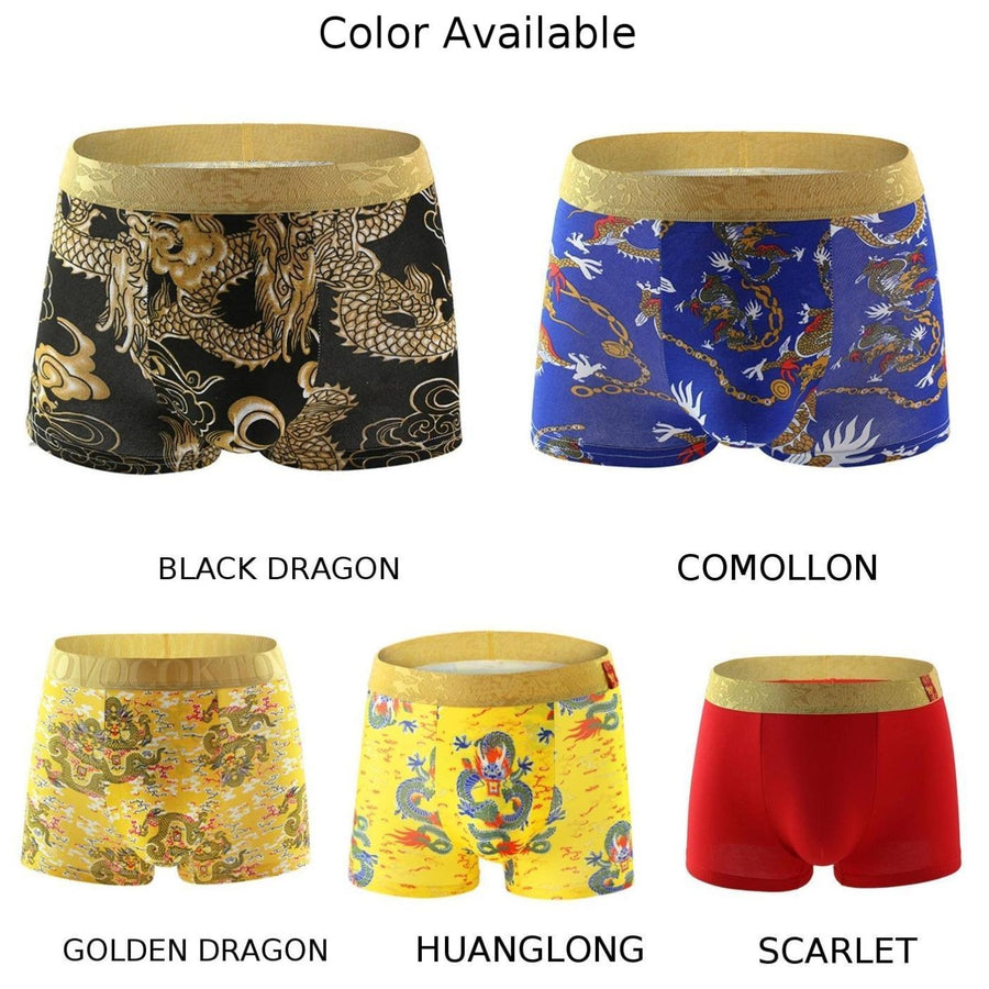 Soft, Breathable, Elastic Men's Boxer Shorts