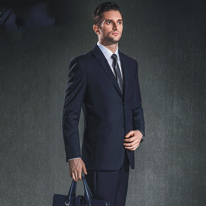 Men's Casual Slim Fit Blazer - Custom Business Jacket