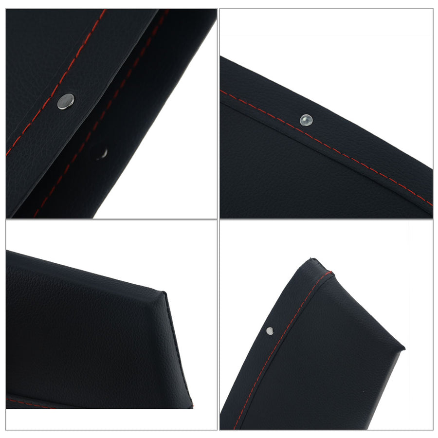 Car Organizer PU Leather Seat Gap Storage Box (1PC)