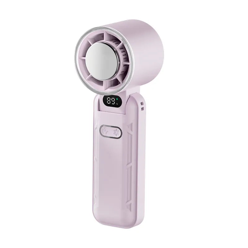 Semiconductor Ice Cooling Handheld Fan Foldable