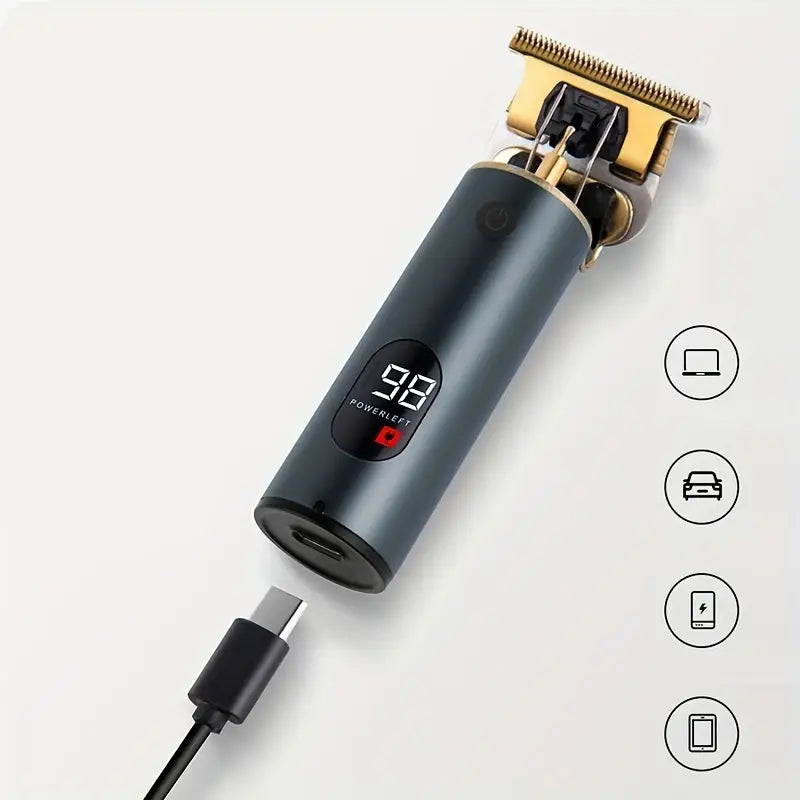 Men's Electric Hair Clipper and Professional Shaver