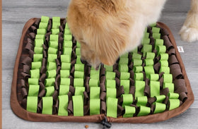 Upgrade Pet Puzzle Slow Feeder Snuffle Mat for Dogs