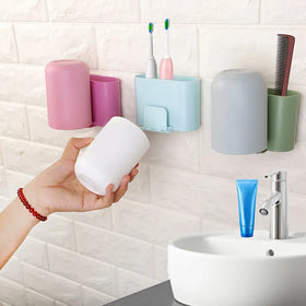 Electric Toothbrush Holder and Organizer for Bathroom