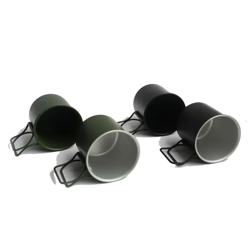 300ml Portable Folding Aluminum Camping Cup - Joomcy