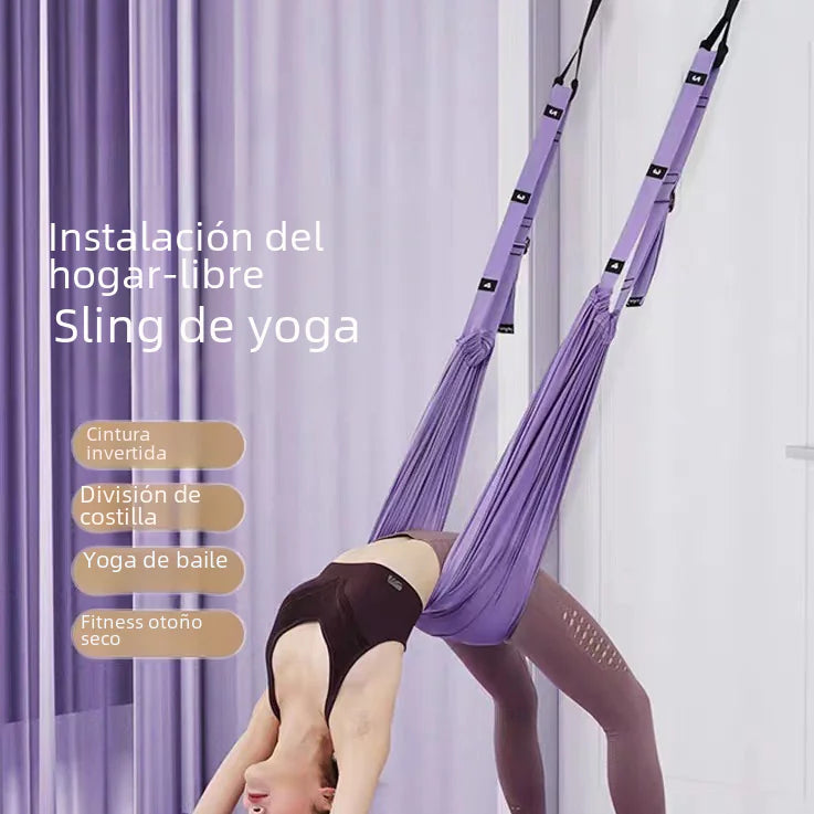 Home Aerial Yoga Suspension Strap for Fitness Training - Joomcy