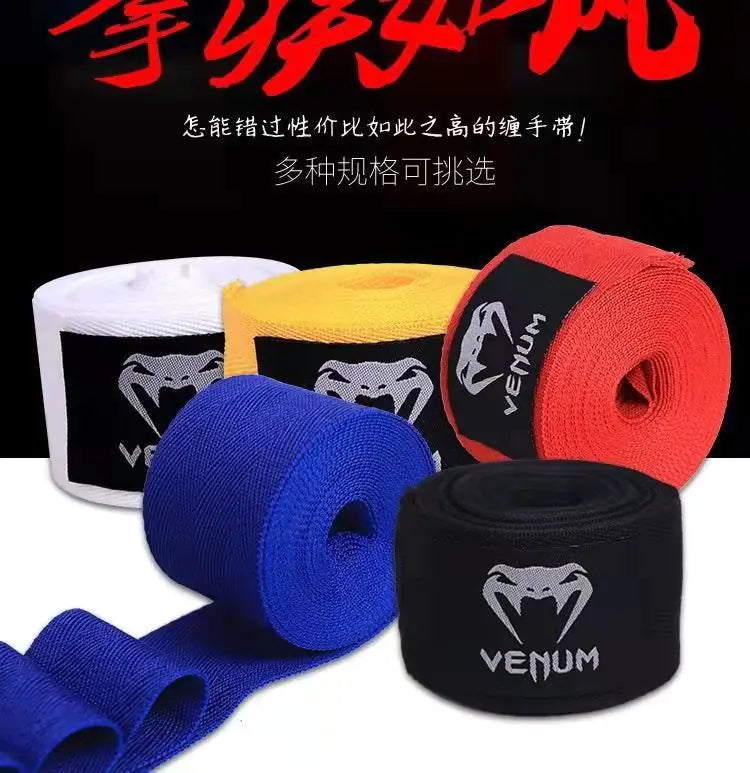 "Boxing Hand Wraps Cotton Elastic for Martial Arts" - Joomcy