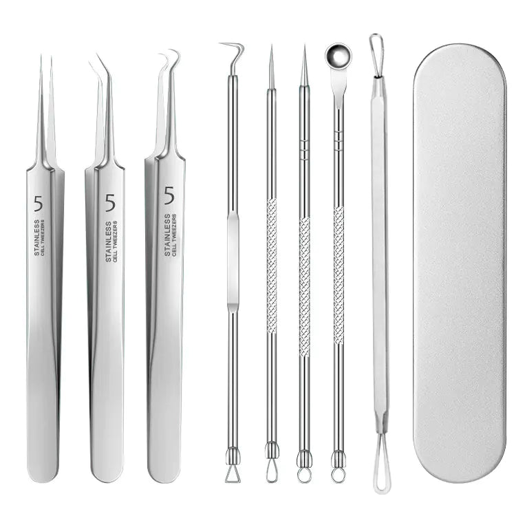 Precision Pimple Extraction Tool Set for Skincare - Joomcy