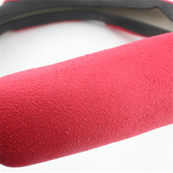 3D Suede Steering Wheel Cover - Joomcy