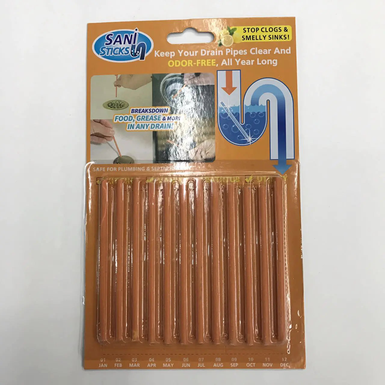 "Pipe Cleaning Stick for Bathtubs" - Joomcy