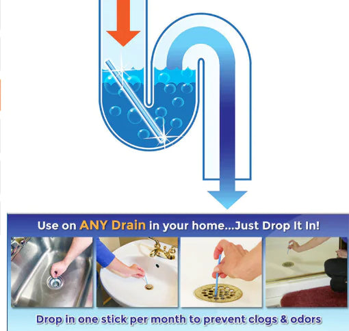 "Pipe Cleaning Stick for Bathtubs" - Joomcy