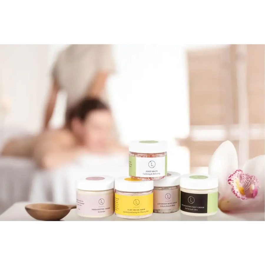 A Full body Luxury Home Spa Routine Gift Set, Perfect Mother's Day gift - Buy 4 jars Get 5 th FREE!